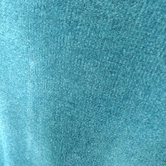 CB Collection Buttery Soft Teal Blue Scoop Neck Sweater Petite Large - Picture 6 of 11